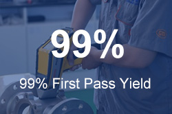 99% First Pass Yield