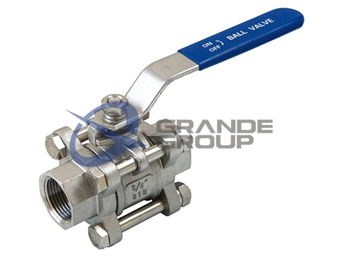 3PC Threaded Ball Valve
