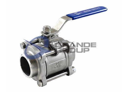 3PC Butt Weld Ball Valve