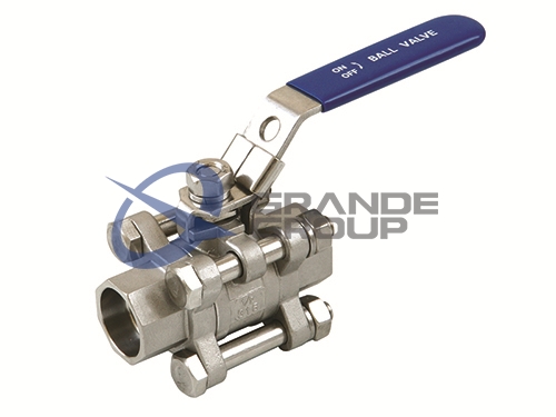 3PC Socket Weld Ball Valve